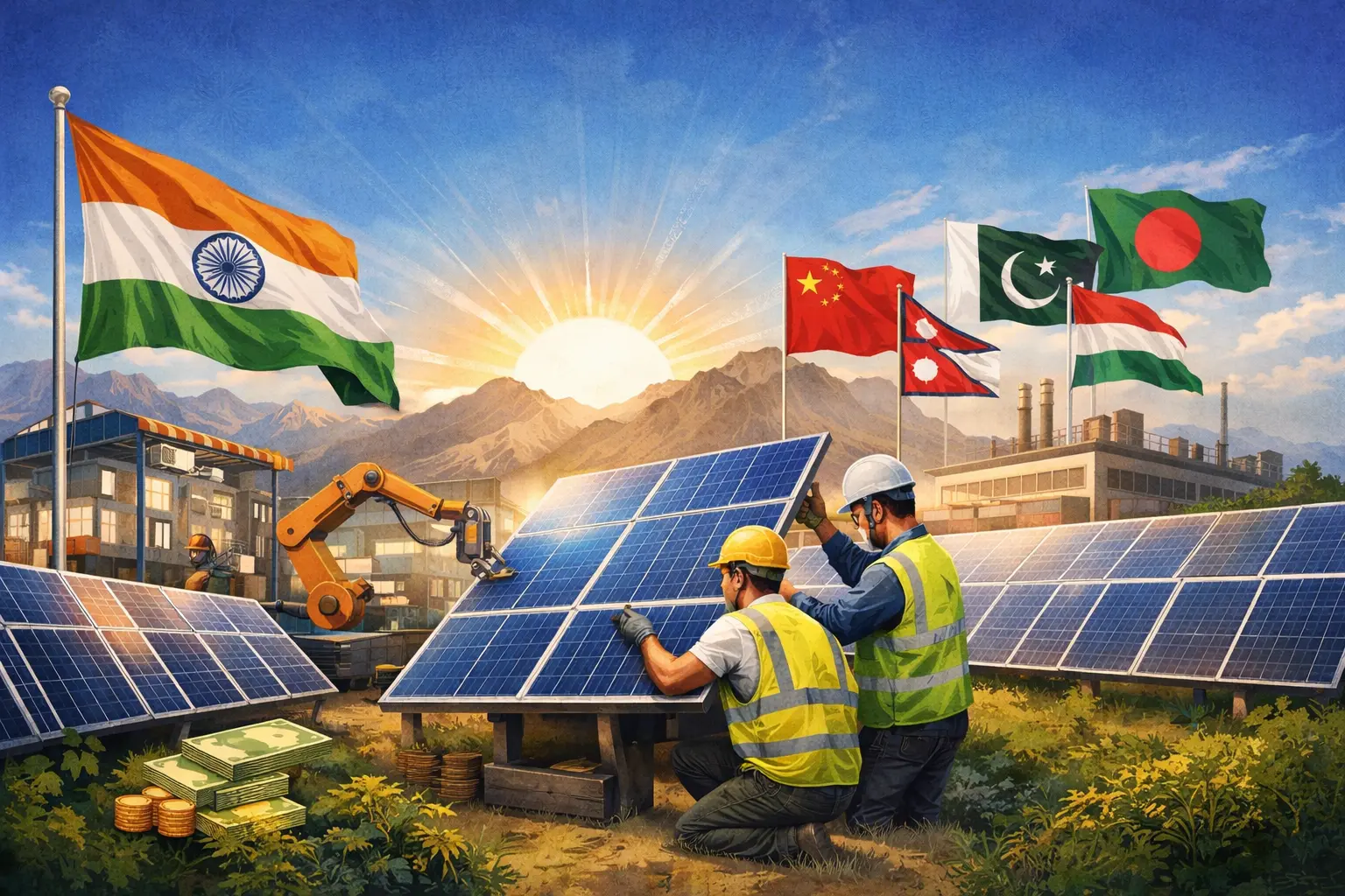 India Eases FDI Rules for Border Nations: What It Means for Solar Manufacturing