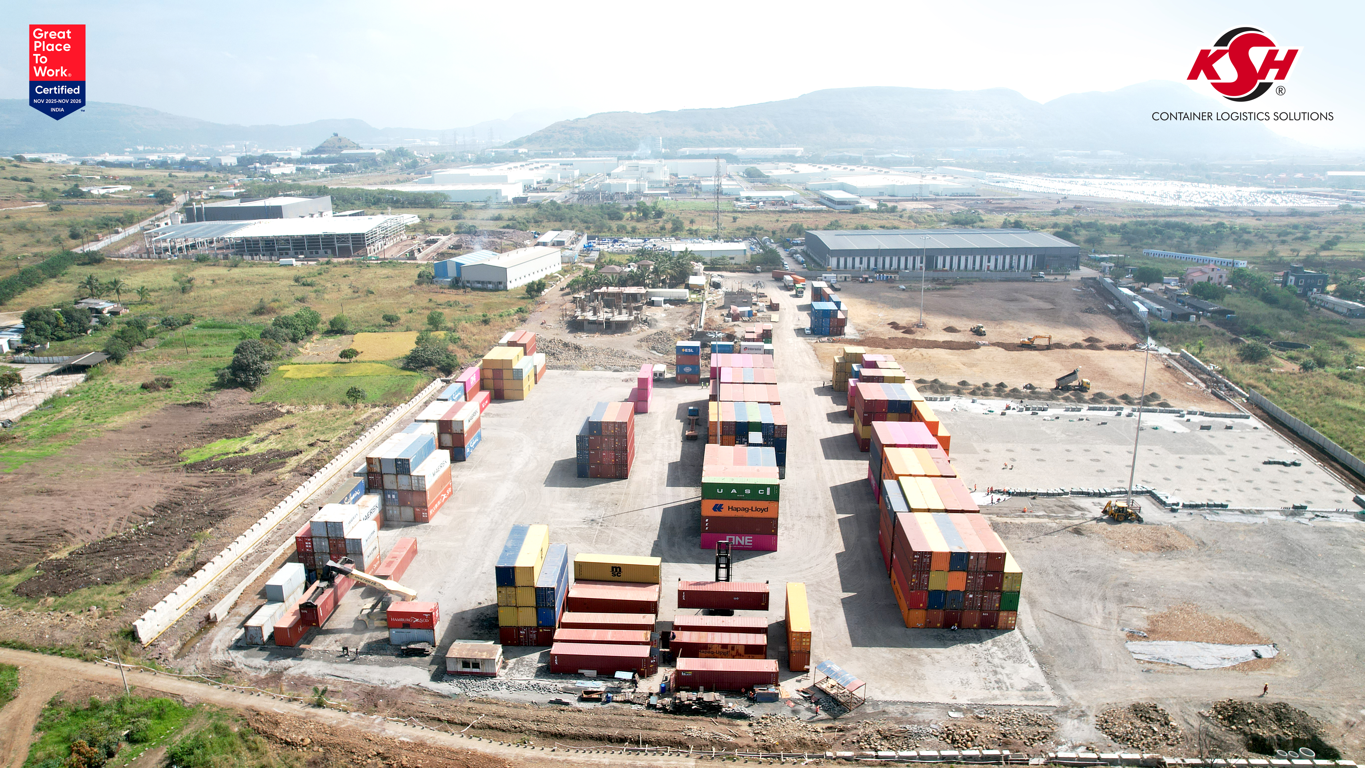 KSH Distriparks Launches Pune’s First Dedicated Empty Container Yard to Strengthen Container Availability
