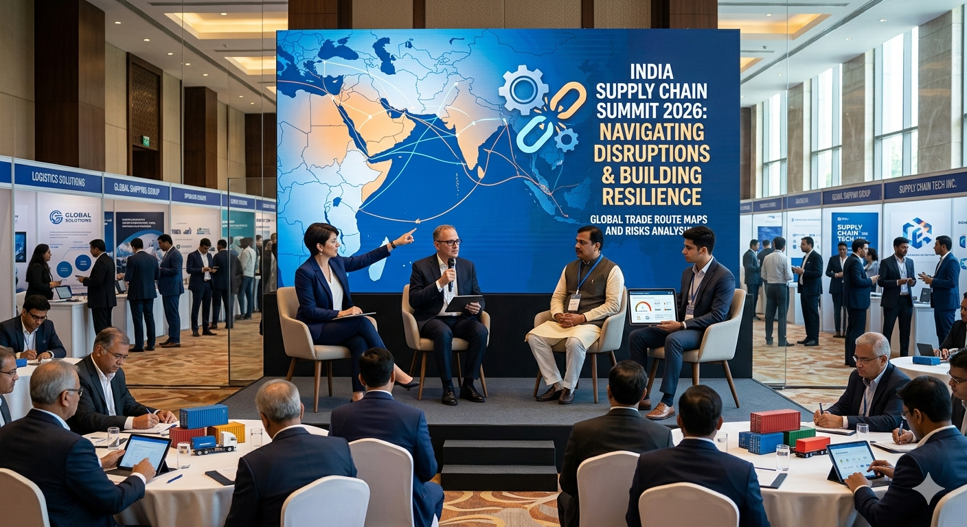 War, Trade Disruptions, and Rising Risks: India Supply Chain Summit 2026 to Tackle the Biggest Threats Facing Global Supply Chains