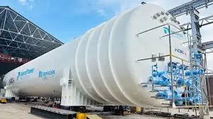 Deendayal Port Handles Specialised LNG Tanks for INOX India's Bahamas Energy Project