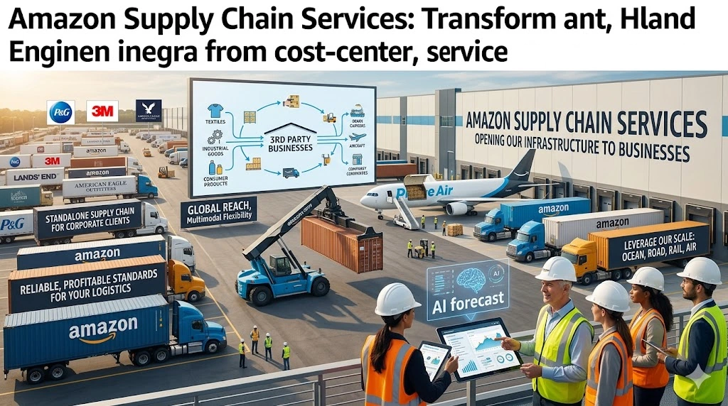 Amazon Opens Its Logistics Network to Outside Businesses, Turning Internal Operations Into a Revenue Stream