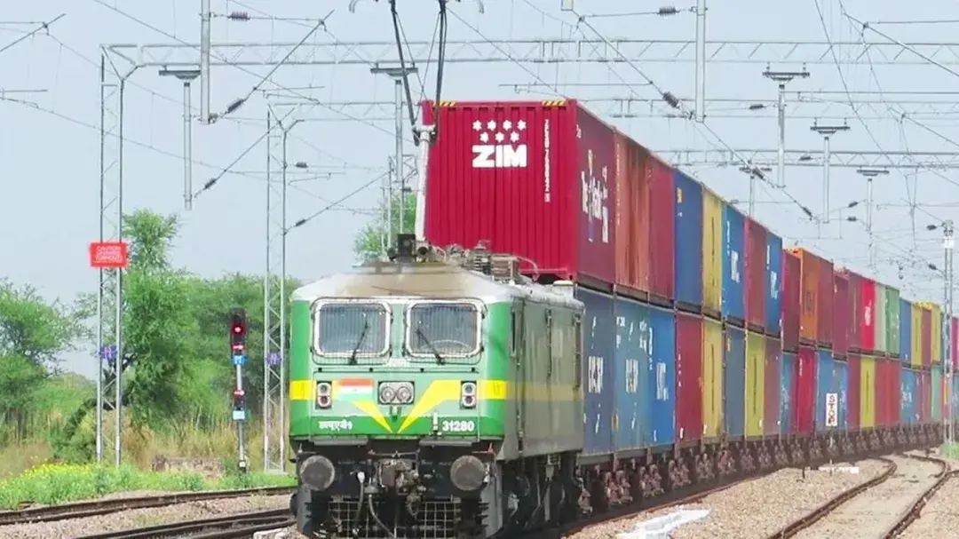 Indian Railways Launches Guaranteed 120-Hour Container Train Service Between Delhi and Kolkata