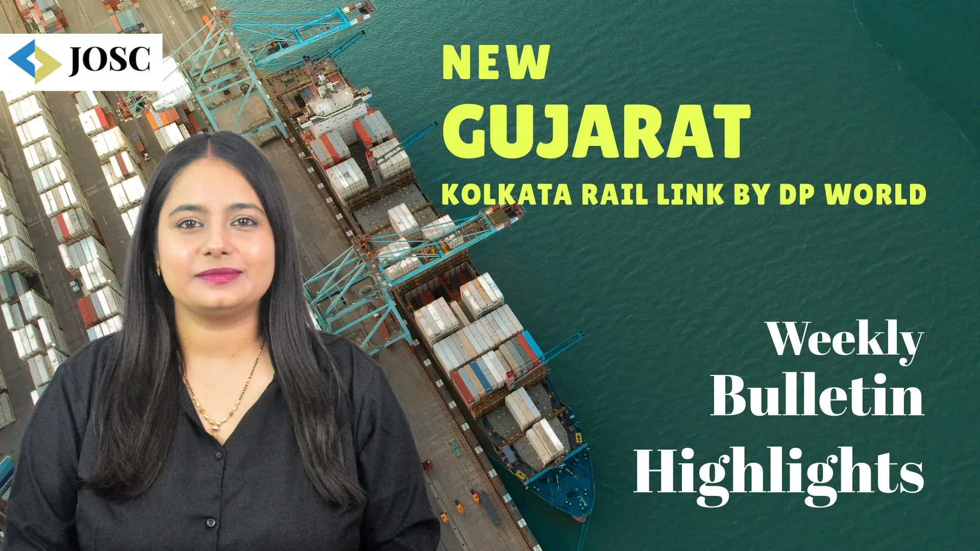 Top 10 India Logistics & Trade Updates | Green Hydrogen, Vadhavan Port | JOSC Bulletin